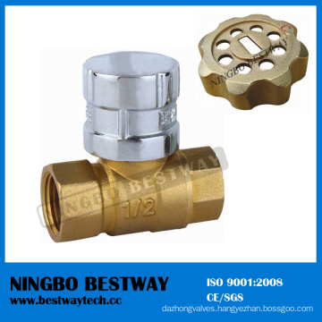 High Performance Brass Lockable Ball Valve Handle with Key (BW-L07)